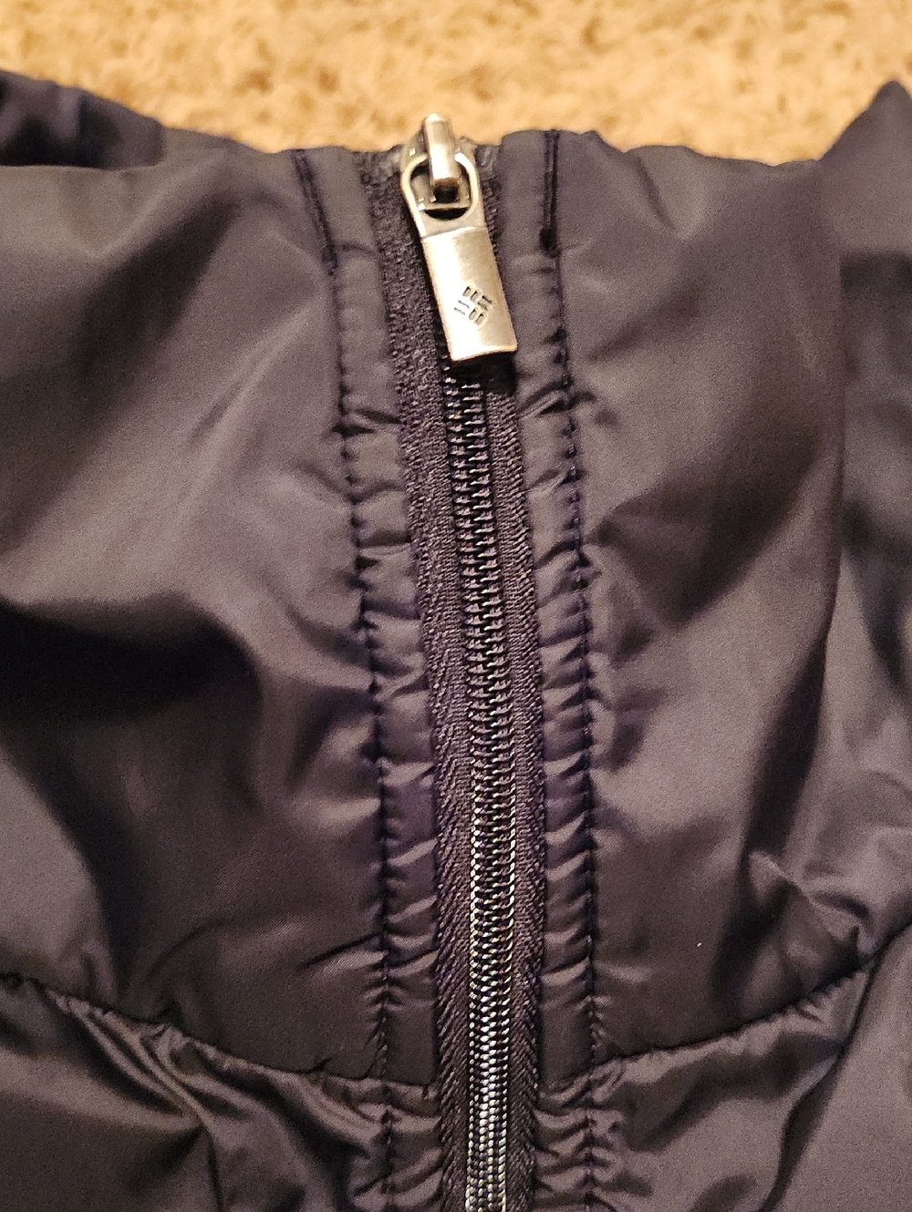 Columbia Black Quilted Full Zipper Vest Size XL - Picture 6 of 10